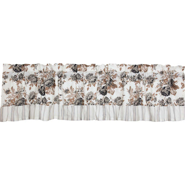 Annie Portabella Floral Ruffled Valance 16x72 VHC Brands - The Fox Decor
